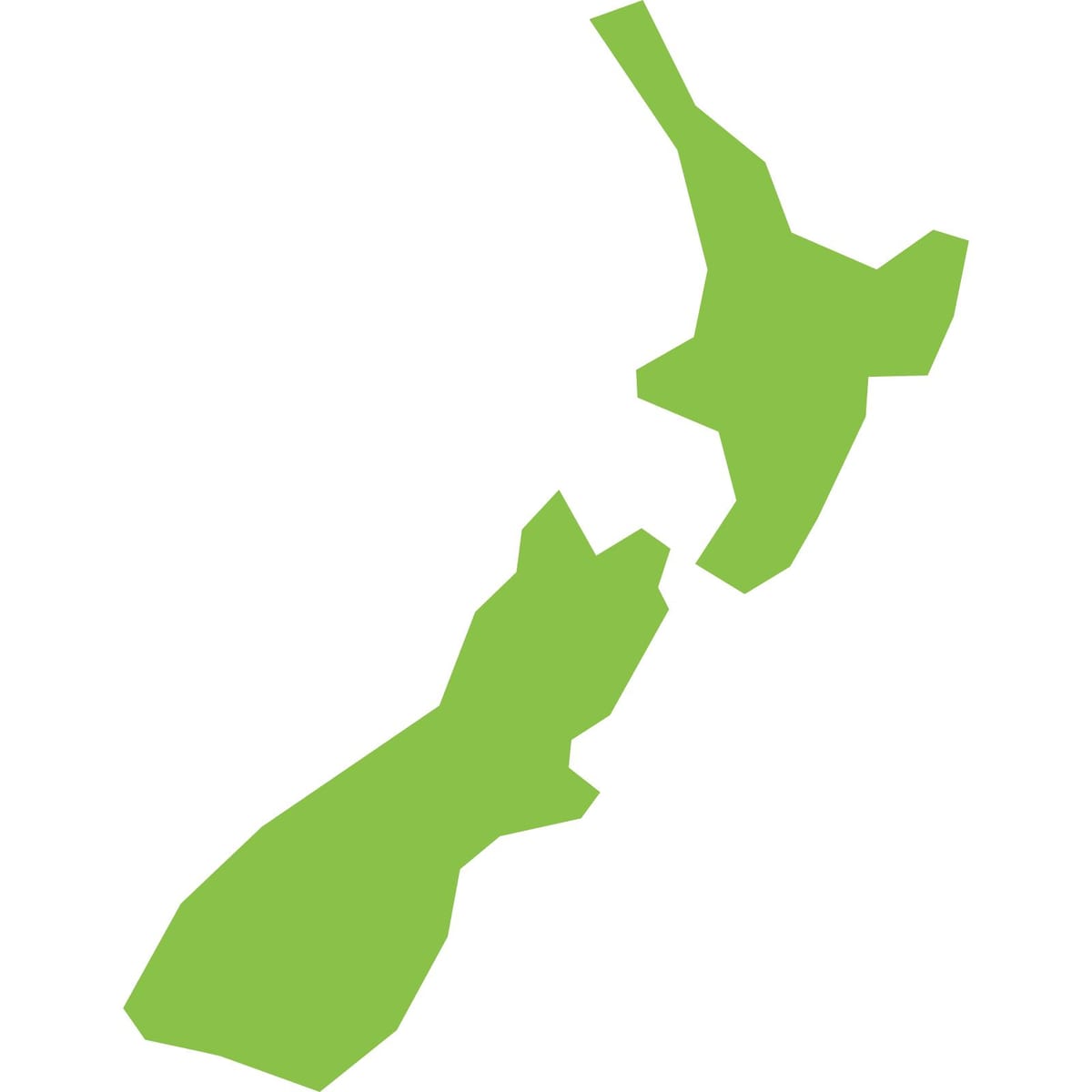 Harta noua zeelandă png