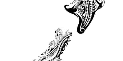 Harta noua zeelandă tatuaj